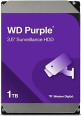 Western Digital Purple WD11PURZ - Internal Hard Drive, 1TB, 5400rpm, 3.5", 64MB Cache