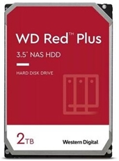 Western Digital Red Plus WD20EFPX - Disco Duro Interno, 2TB, 5400 rpm, 3.5", 64MB Cache