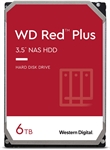 Western Digital Red Plus WD60EFPX - Internal Hard Drive, 6TB, 5400 rpm, 3.5", 256MB Cache