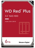 Western Digital Red Plus WD60EFPX - Internal Hard Drive, 6TB, 5400 rpm, 3.5", 256MB Cache