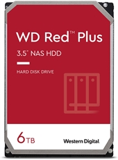 Western Digital Red Plus WD60EFPX - Disco Duro Interno, 6TB, 5400 rpm, 3.5", 256MB Cache