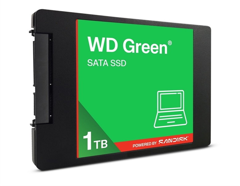 WDS100T5G0A WD Green SATA SSD 1TB-Lateral View 2