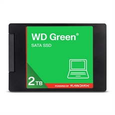 Western Digital Green  - Unidad de Estado Sólido, 2TB, 2.5" 7mm, SATA III