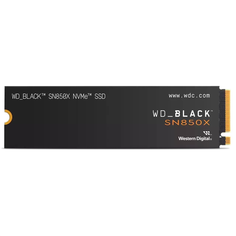 Western Digital Black SN850X WDS100T2X0E front view