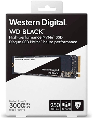 Western Digital Black - Solid State Drive 250GB package view