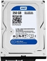 Western Digital Blue HDD 250GB 7200rpm 3.5inch Front View