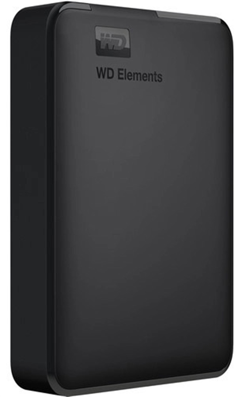 Western Digital Elements 4TB Front Angled View