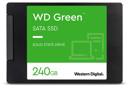 Western Digital Green SSD 240GB 2.5inch Front View