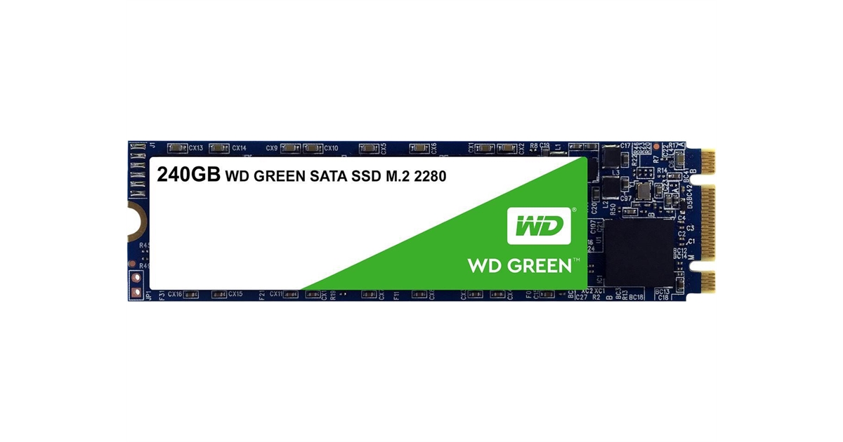 WD Green™ - Disque SSD Interne - 240Go - M.2 SATA (WDS240G2G0B) - Cdiscount  Informatique