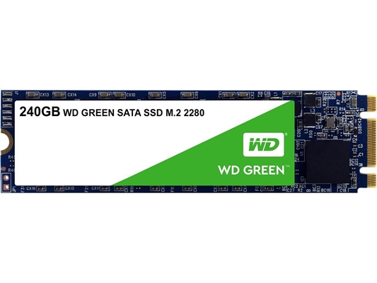 Western Digital Green SSD 240GB M.2 Front View