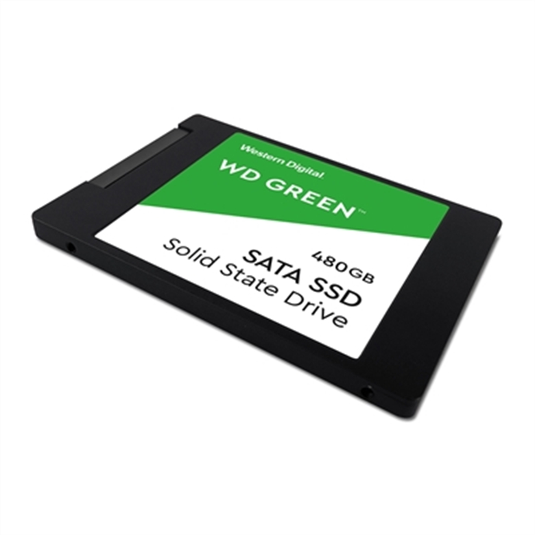 Western Digital Green SSD 480GB 2.5inch Isometric View 2