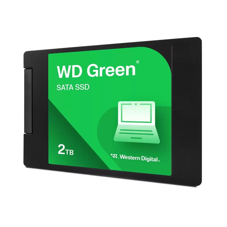 Western Digital Green - SSD SATA 2TB side view