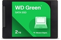 Western Digital Green WDS200T2G0A SSD SATA 2TB Vista Frontal