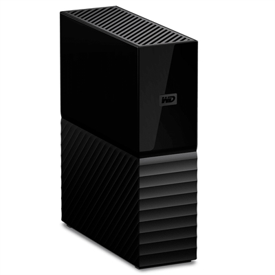 Western Digital My Book Duo - External Hard Drive WDBBGB0060HBK-NESN side view