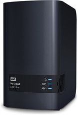 Western Digital My Cloud EX2 Ultra - NAS, Negro, 4TB, Gigabit Ethernet, USB 3.2