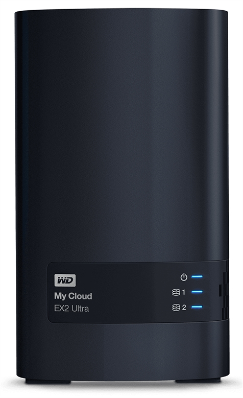 Western Digital My Cloud EX2 Ultra 0TB Vista Frontal