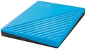 Western Digital My Passport 2TB Azul Vista Superior en Ángulo