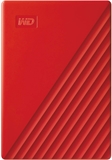 Western Digital My Passport - External Hard Drive, 2TB, Red, HDD, USB 3.2 Gen 1, Encrypted