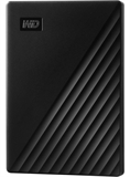 Western Digital My Passport - External Hard Drive, 4TB, Black, HDD, USB 3.2 Gen 1, Encrypted