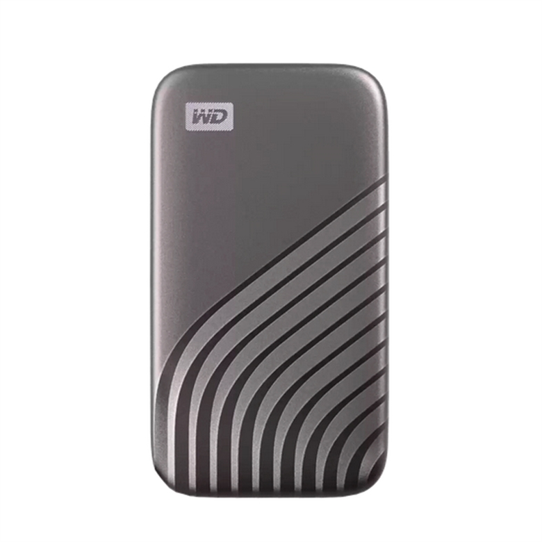 Western Digital My Passport SSD wdbagf0020bgy-wesn front view