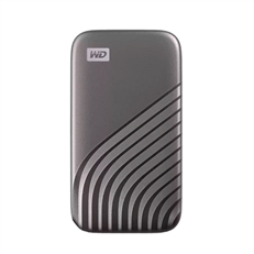 Western Digital My Passport SSD -  Disco Duro Externo, 2TB, Gris, SSD, USB 3.2 Gen-3