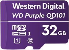Western Digital Purple  - MicroSD, 32GB, Class 10