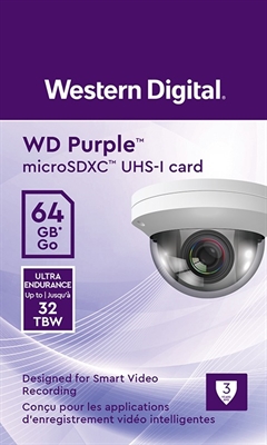 Memoria Micro SD WD Purple 64GB QD101 Ultra, Memoria Micro SD WD Purple  64GB QD101 Ultra