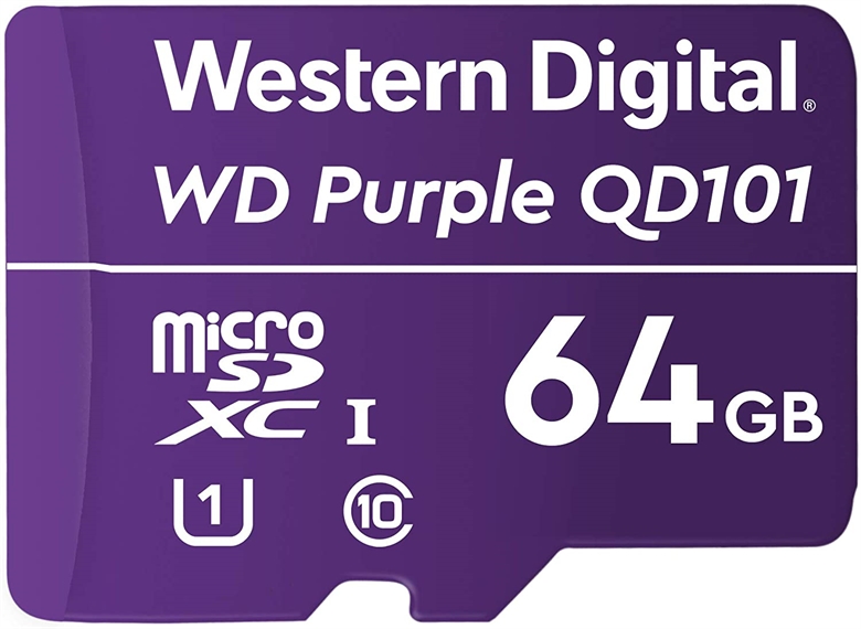 Western Digital Purple MicroSD 64GB