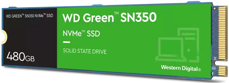 Western Digital SN350 - Slide View 480GB