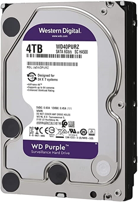 WesternDigital Purple HDD Isometric