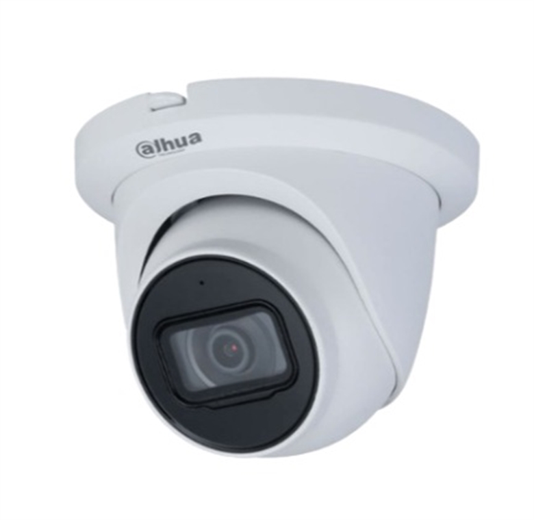 White-Analog Dome Security Camera 1080p-Lateral View