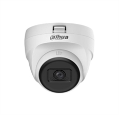 Dahua Cooper  - Cámara de Seguridad Analógica Tipo Domo Eyeball, 5MP Super HD 16:9, Lente de 2.8mm, Micrófono Integrado