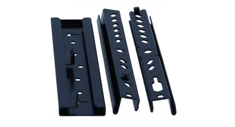 White-HPE Aruba AP-MNT-Rail Mount Bracket Kit-Front View