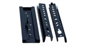 White-HPE Aruba AP-MNT-Rail Mount Bracket Kit-Front View