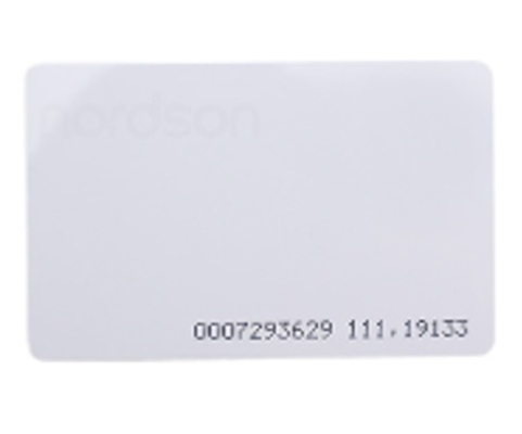 White-Tarjeta de Proximidad Delgada RFID 125KHz-Vista Posterior