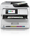 Epson WorkForce Pro WF-C5810 - Impresora de Inyección, Inalámbrica, Color, Blanco