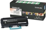 Lexmark X264H11G - Black High Yield Laser Toner Cartridge, 9,000 Pages