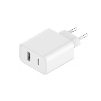 Xiaomi Mi 33W Wall ChargerType-A Type-C EU 32427 front view