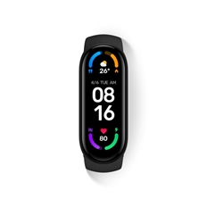 Xiaomi Mi Band 6 - SmartWatch Para Android / iOS, 1.56" AMOLED, 125mAh, Carga Cableado, Negro