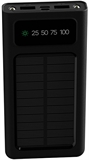 Xtech XPB-100 - Portable Solar Battery, 10,000mAh, Up to 15W, Black