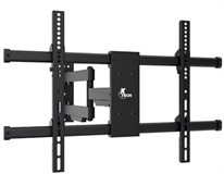 Xtech XTA-485 Soporte de Pared, Negro, 37" a 90", Peso máximo 60Kg, Acero con Acabado de Recubrimiento en Polvo