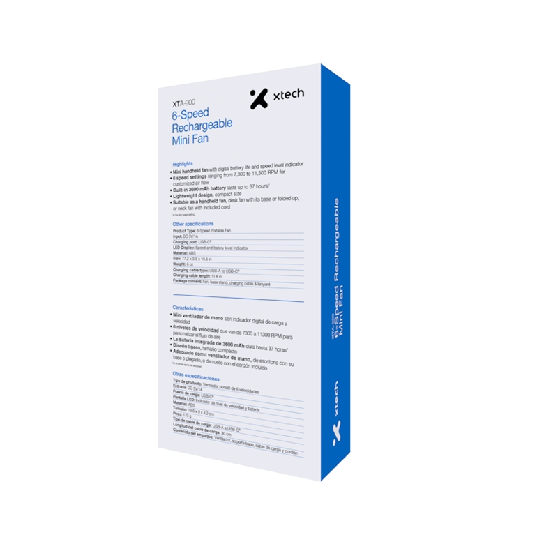 XTA 900 Box front view 6