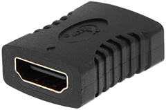 Xtech XTC-333 - Video Adapter, HDMI Female to HDMI Female, Up to 1920 x 1200, 5.5cm, Black