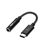 Xtech XTC-509 - Adaptador de Audio, USB-C Macho a 3.5mm Hembra, Negro