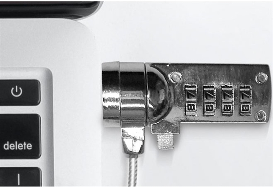 Xtech 4-Digit Combination Laptop Security Cable - XTA-110 - front view 2