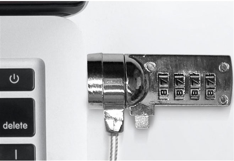 Xtech 4-Digit Combination Laptop Security Cable - XTA-110 - front view 2