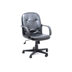 Xtech AM160GEN27 - Black Office Chair, Adjustable Height, Armrest