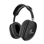 Xtech Aurax - Headphone, Estéreo, Supraaural, Inalámbrico, Bluetooth, Micro SD, 3.5mm 100Hz-20kHz, Negro