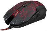 Xtech Bellixus  - Mouse, Wired, USB, Optic, 2400 dpi, LED, Black