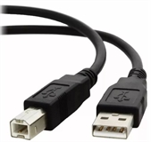Xtech XTC-307  - Cable USB, USB Tipo-A Macho a USB Tipo-B Macho, USB 2.0, 1.8m, Negro